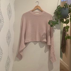 Aritzia Wilfred Cropped Sweater